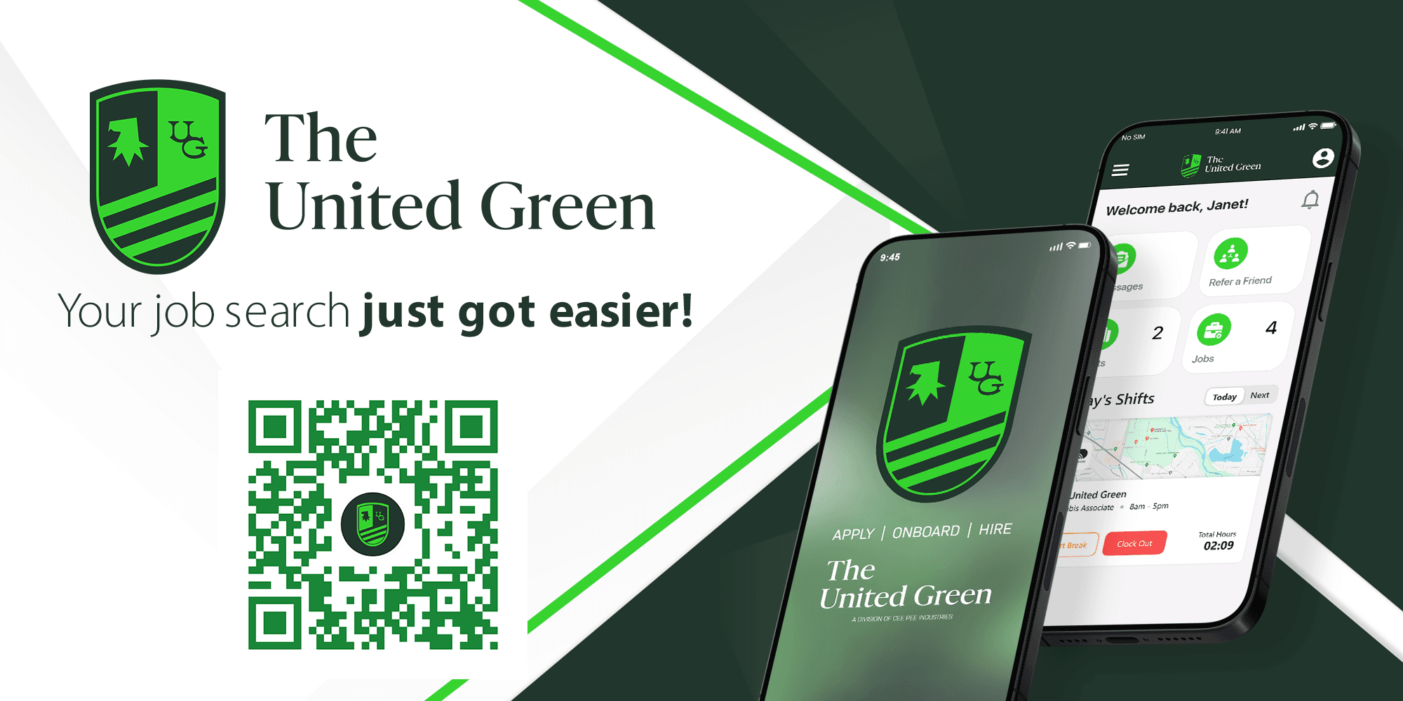 The United Green app